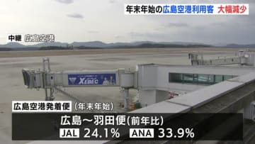 年末年始の広島空港利用客 大幅減少 広島 羽田便 前年比３割に Traicy News